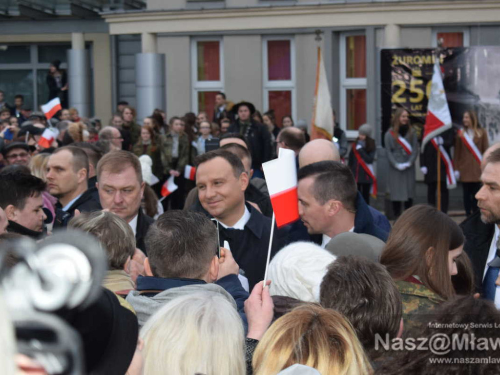 Prezydent Andrzej Duda w Żurominie. Mówił o kurnikach