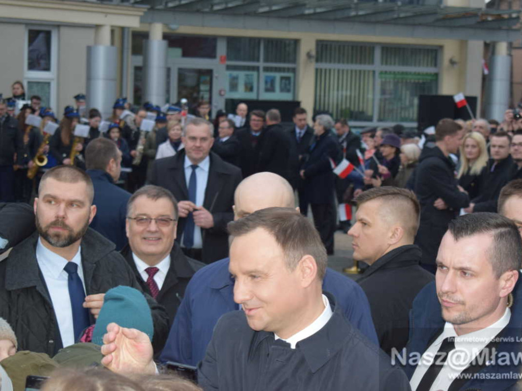 Prezydent Andrzej Duda w Żurominie. Mówił o kurnikach