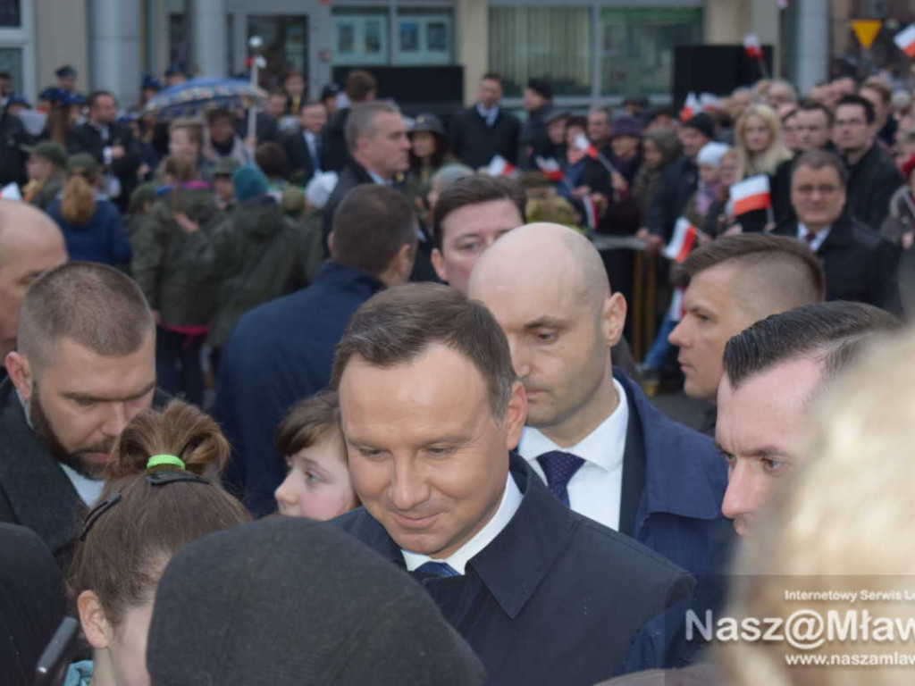 Prezydent Andrzej Duda w Żurominie. Mówił o kurnikach