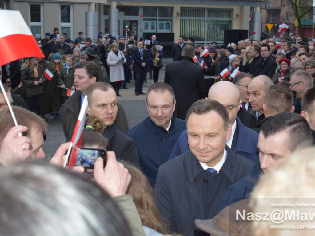 Prezydent Andrzej Duda w Żurominie. Mówił o kurnikach
