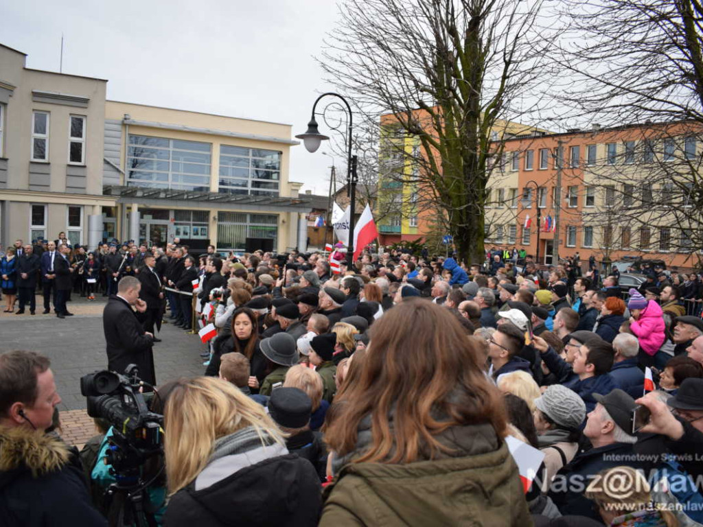 Prezydent Andrzej Duda w Żurominie. Mówił o kurnikach