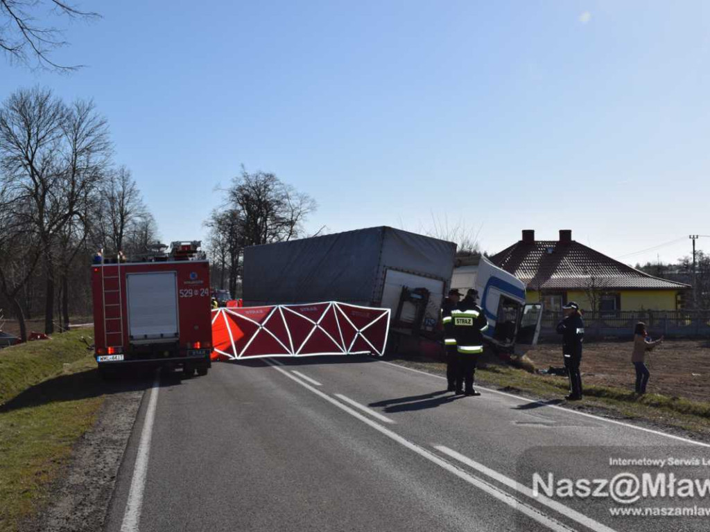 Zginęło pięć osób. Tragiczny wypadek pod Szydłowem