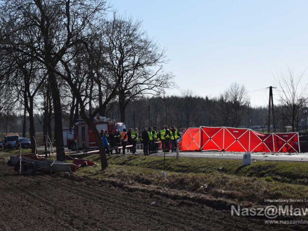 Zginęło pięć osób. Tragiczny wypadek pod Szydłowem