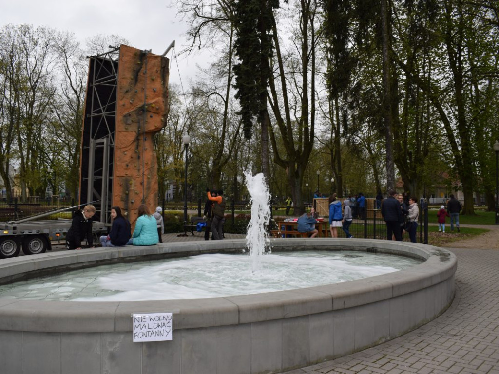 Harcerze czekali. Pogoda zrobiła swoje...