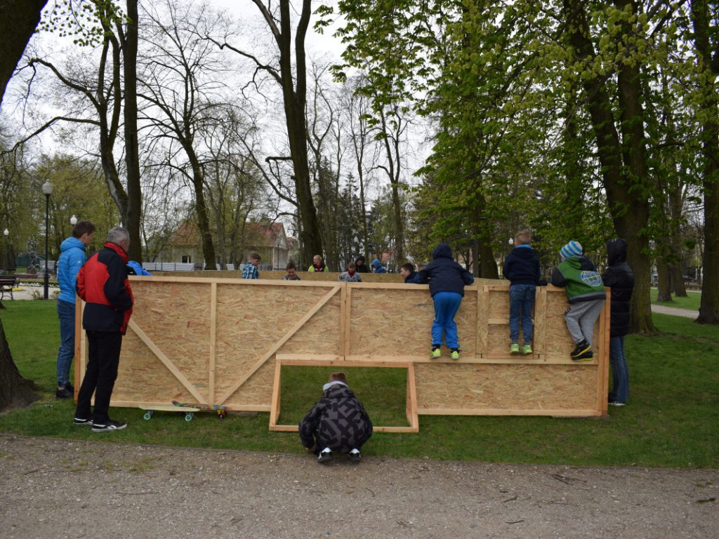 Harcerze czekali. Pogoda zrobiła swoje...