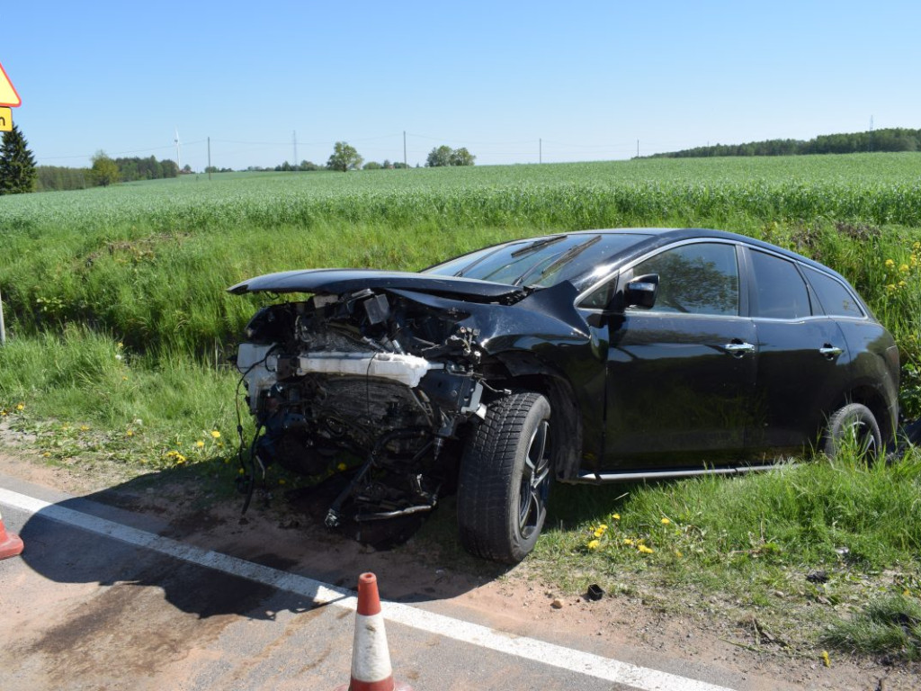 Trzcianka. Wypadek i utrudnienia w ruchu