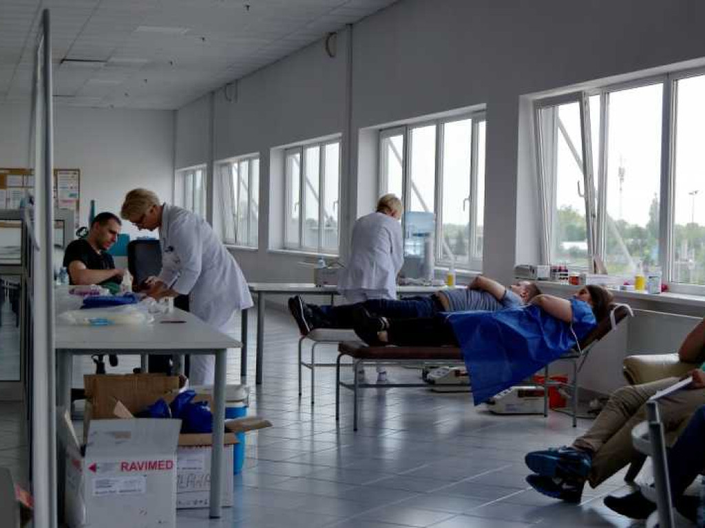 Pracownicy LG oddali krew dla mławskiego szpitala