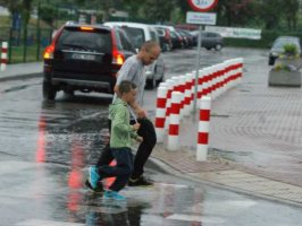 Deszcz nie przeszkodził. Na starcie sześciomiesięczna Lucyna