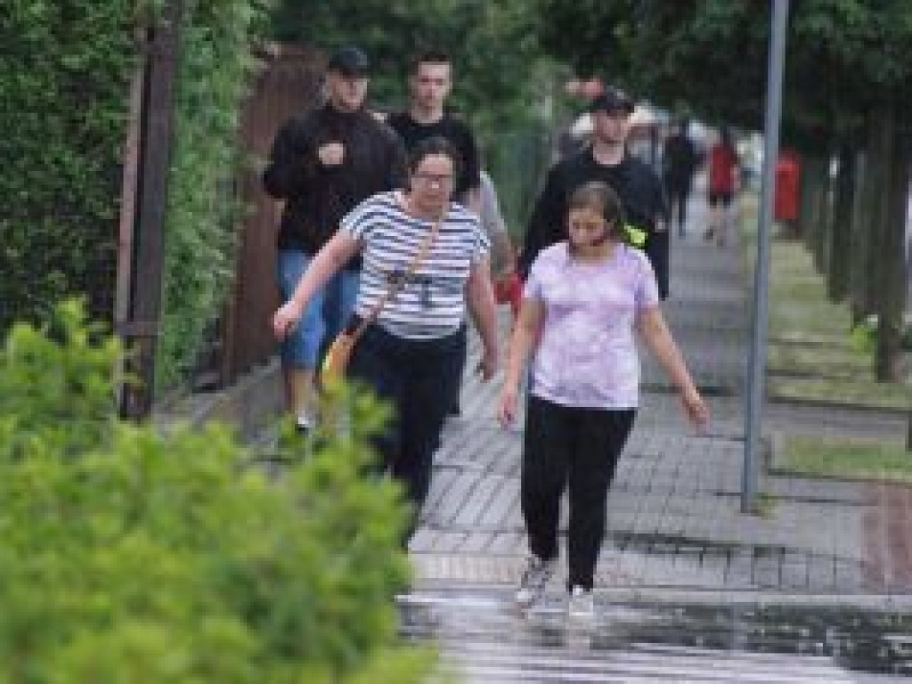 Deszcz nie przeszkodził. Na starcie sześciomiesięczna Lucyna