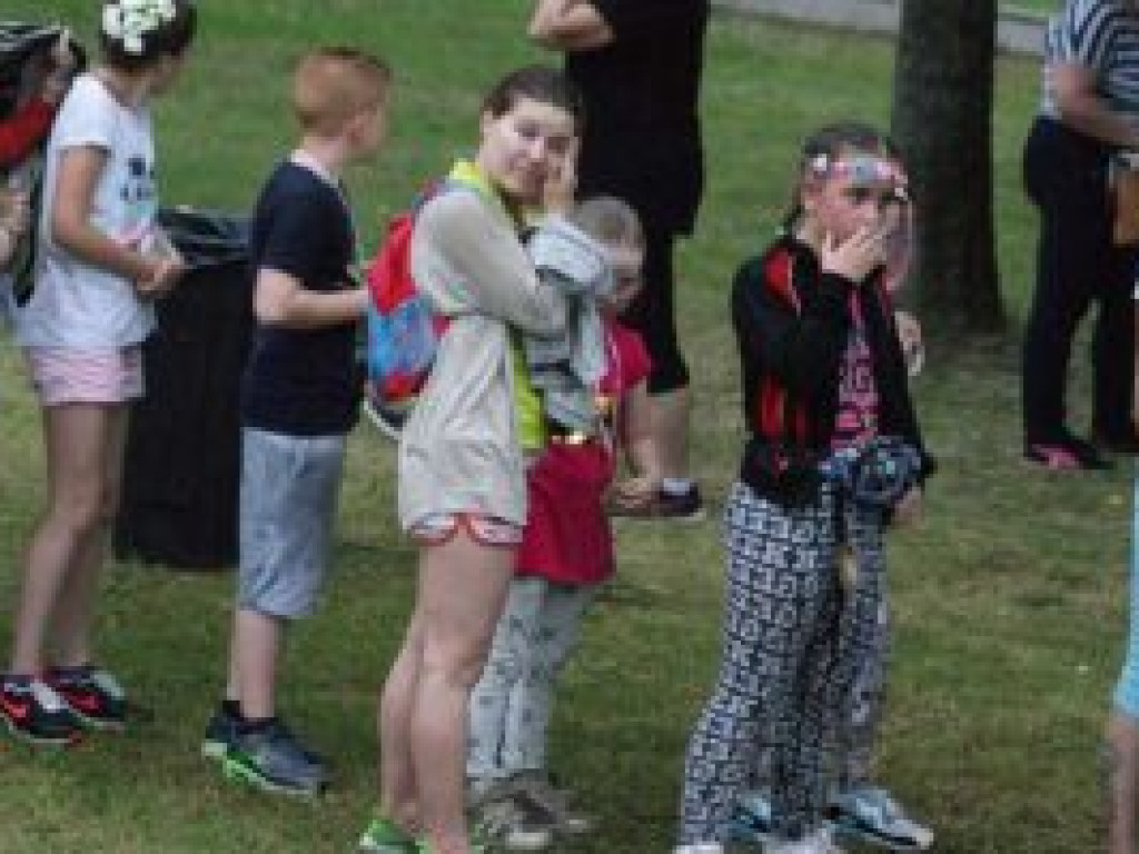 Deszcz nie przeszkodził. Na starcie sześciomiesięczna Lucyna