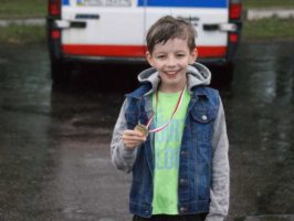 Deszcz nie przeszkodził. Na starcie sześciomiesięczna Lucyna