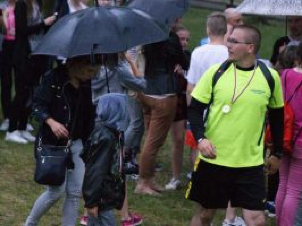 Deszcz nie przeszkodził. Na starcie sześciomiesięczna Lucyna