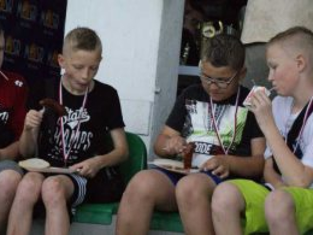 Deszcz nie przeszkodził. Na starcie sześciomiesięczna Lucyna