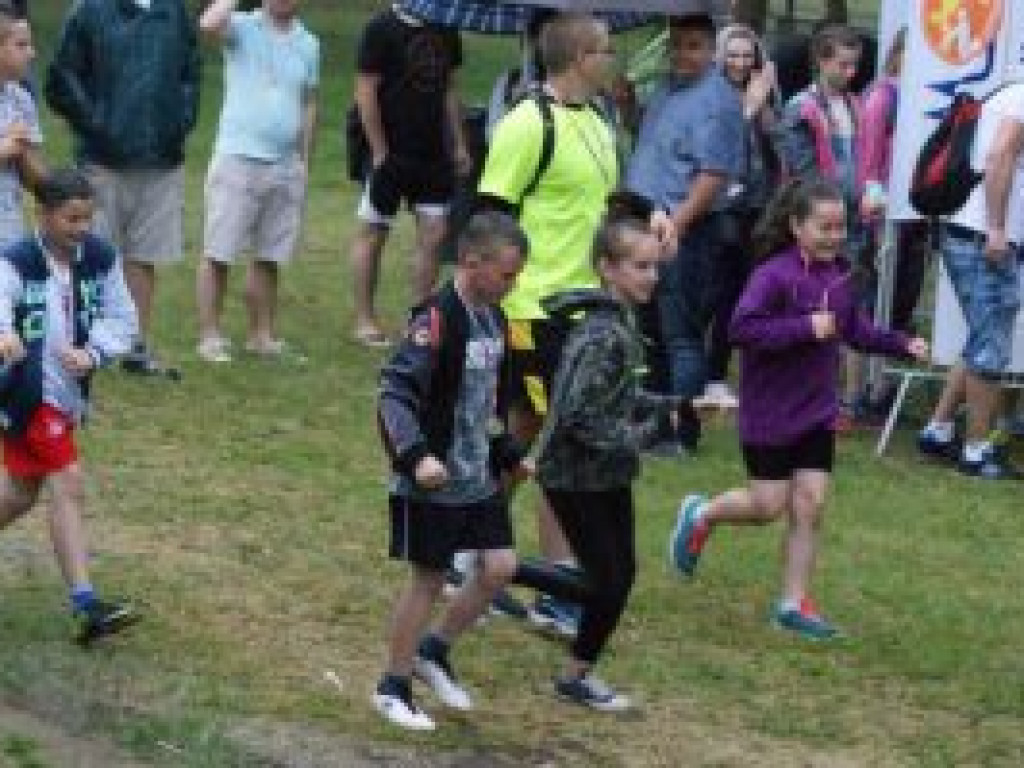 Deszcz nie przeszkodził. Na starcie sześciomiesięczna Lucyna