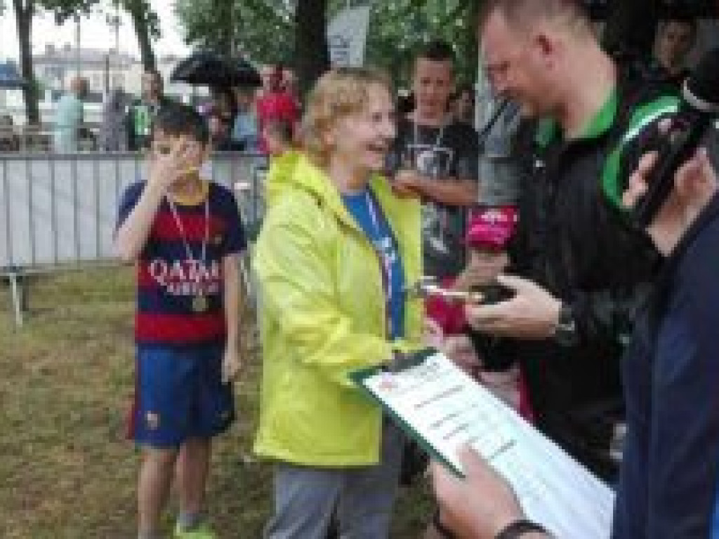 Deszcz nie przeszkodził. Na starcie sześciomiesięczna Lucyna