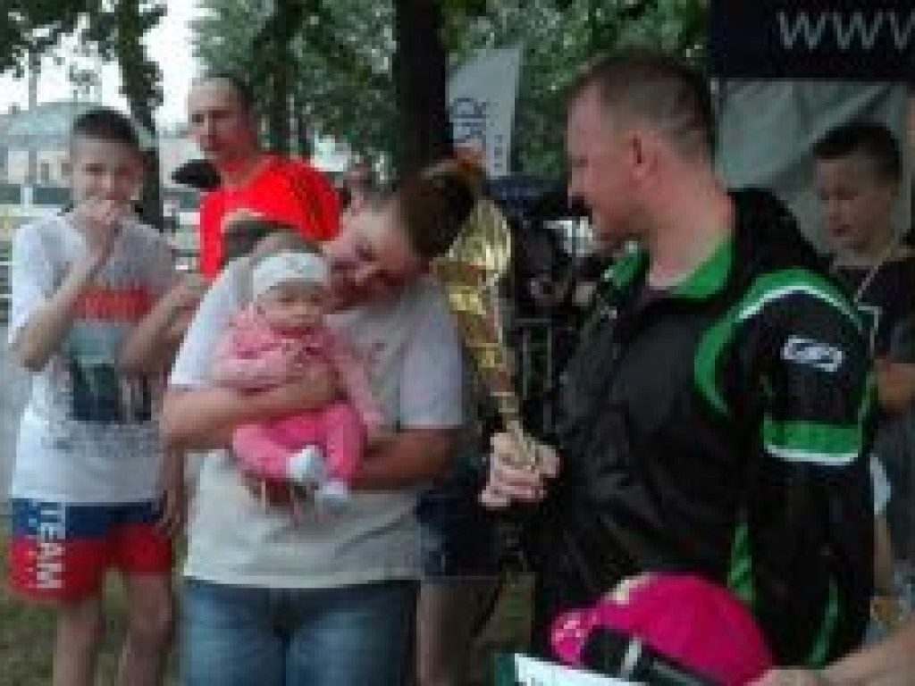 Deszcz nie przeszkodził. Na starcie sześciomiesięczna Lucyna