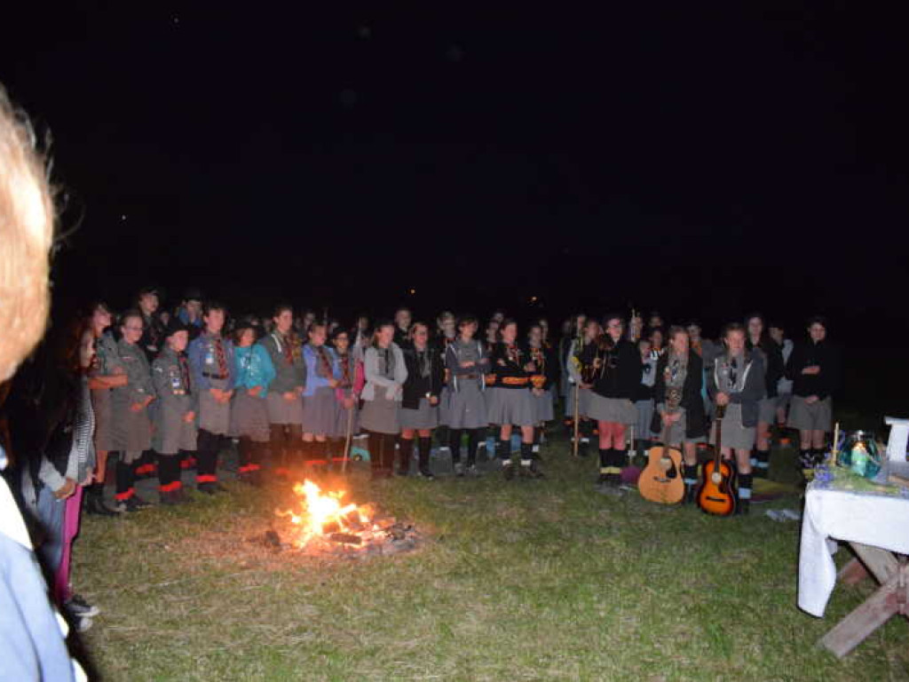 300 harcerek obozowało nad Wkrą