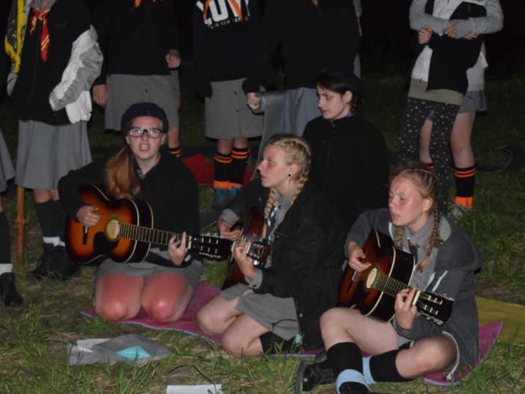 300 harcerek obozowało nad Wkrą