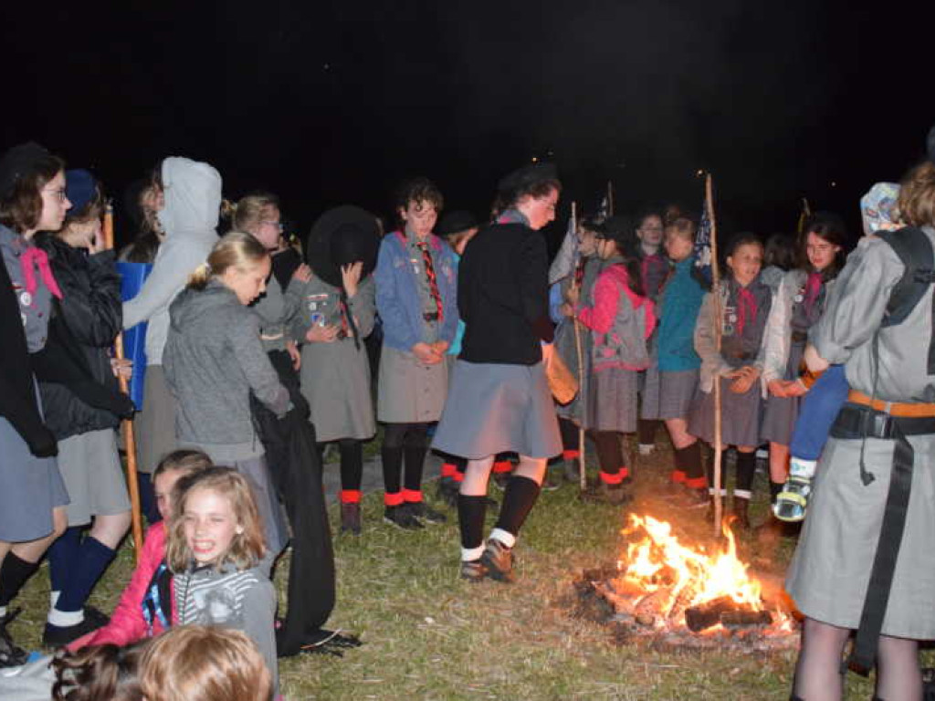 300 harcerek obozowało nad Wkrą