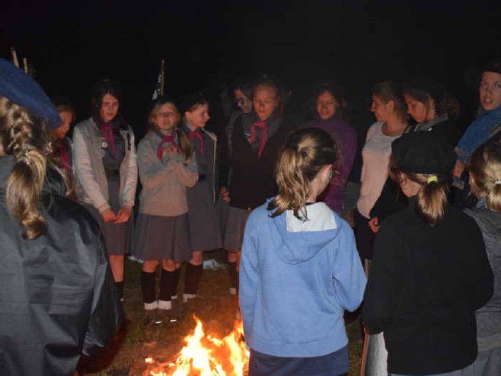 300 harcerek obozowało nad Wkrą