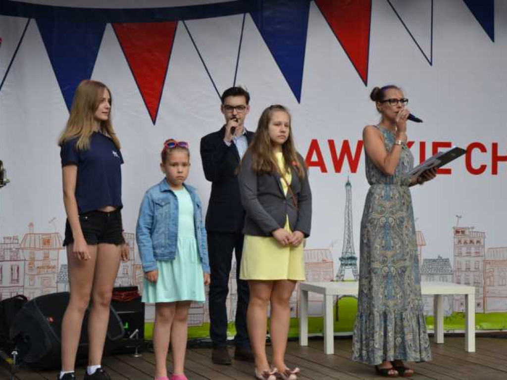 To było niebiesko-biało-czerwone popołudnie