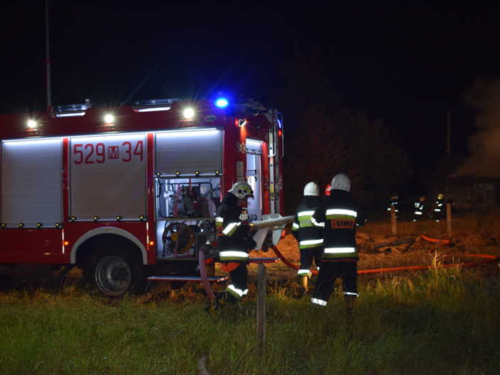 Kolejny nocny pożar w Konopkach