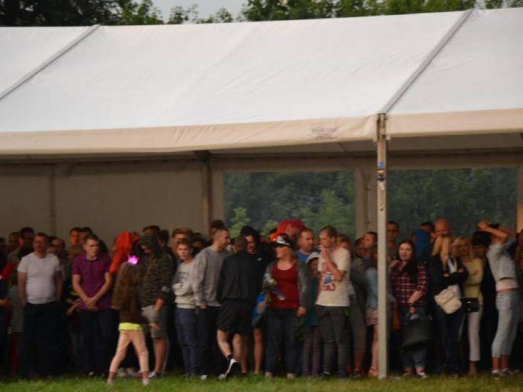 Tęcza nad Mławą i festiwalem. Za chwilę kolejny koncert