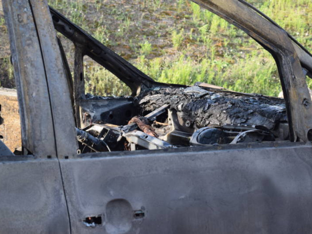 Właściciel wysiadł z samochodu. Chwilę później z auta nic nie zostało