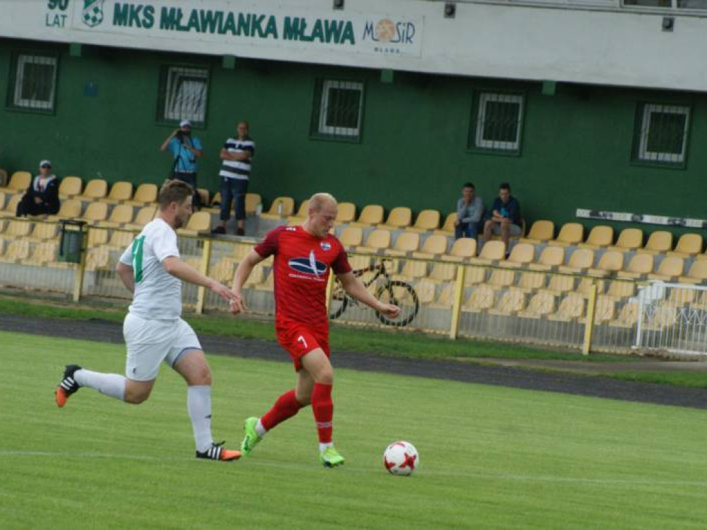 Sokół wypunktował Mławiankę. Dwóch graczy na testach