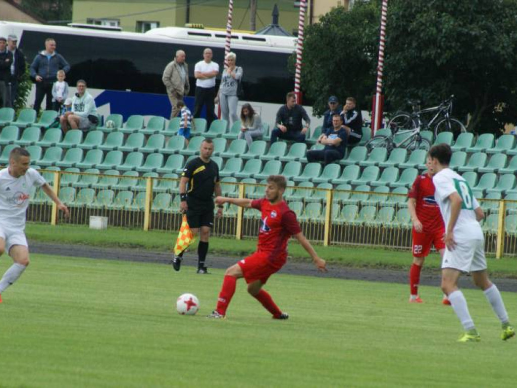 Sokół wypunktował Mławiankę. Dwóch graczy na testach