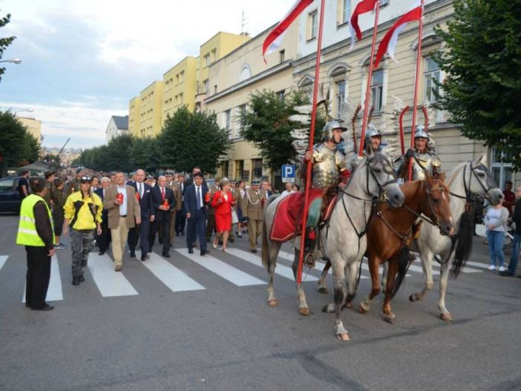 Bombowce nadleciały nad Mławę