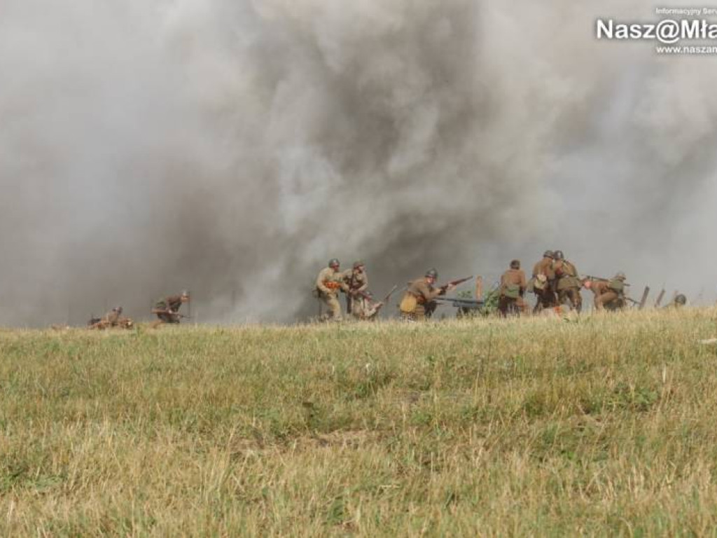 Ziemia drżała od wybuchów. Za nami 10. rekonstrukcja bitwy pod Mławą