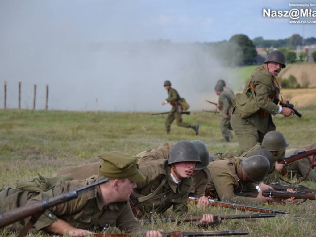Ziemia drżała od wybuchów. Za nami 10. rekonstrukcja bitwy pod Mławą