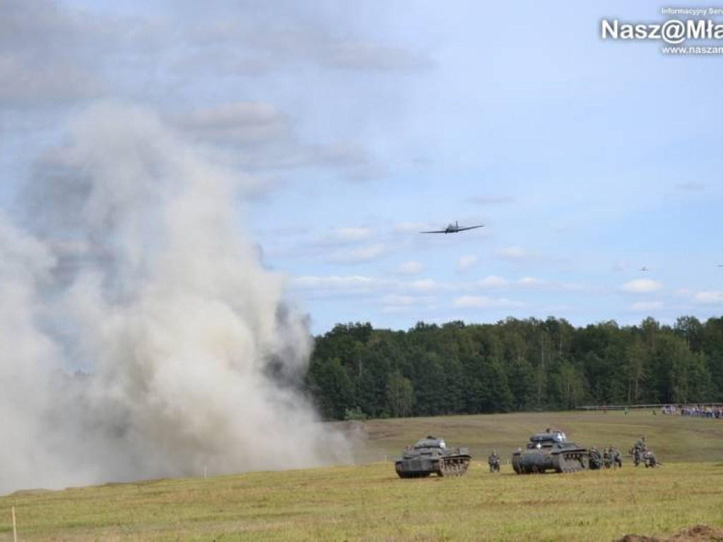 Ziemia drżała od wybuchów. Za nami 10. rekonstrukcja bitwy pod Mławą