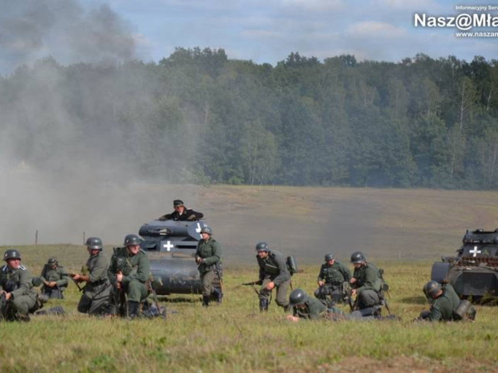 Ziemia drżała od wybuchów. Za nami 10. rekonstrukcja bitwy pod Mławą