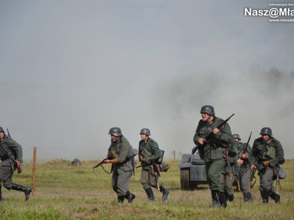 Ziemia drżała od wybuchów. Za nami 10. rekonstrukcja bitwy pod Mławą