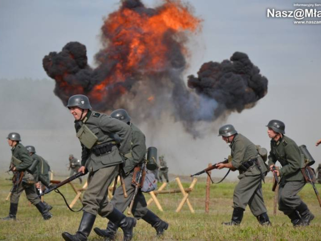 Ziemia drżała od wybuchów. Za nami 10. rekonstrukcja bitwy pod Mławą