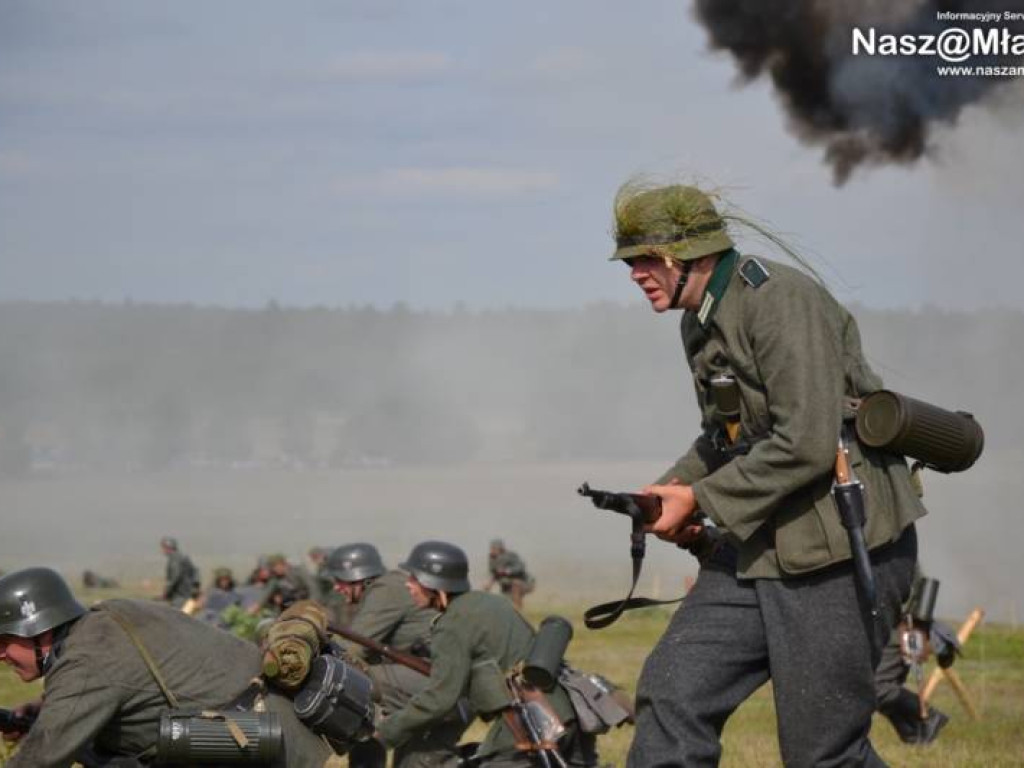 Ziemia drżała od wybuchów. Za nami 10. rekonstrukcja bitwy pod Mławą