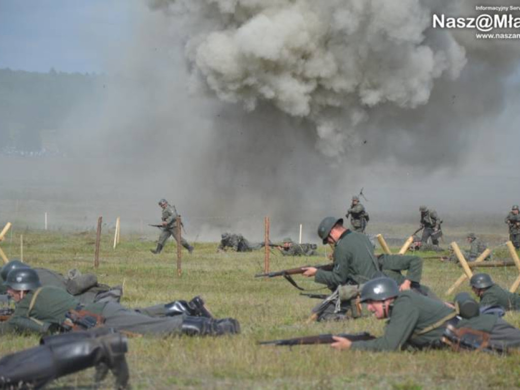 Ziemia drżała od wybuchów. Za nami 10. rekonstrukcja bitwy pod Mławą