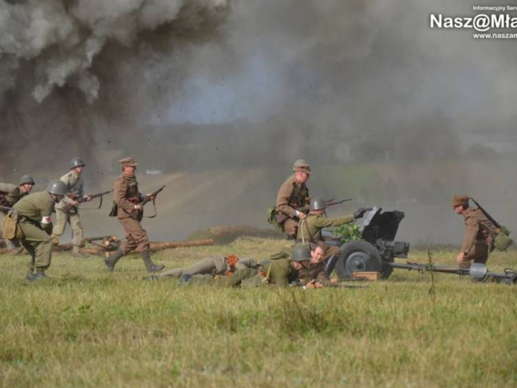 Ziemia drżała od wybuchów. Za nami 10. rekonstrukcja bitwy pod Mławą