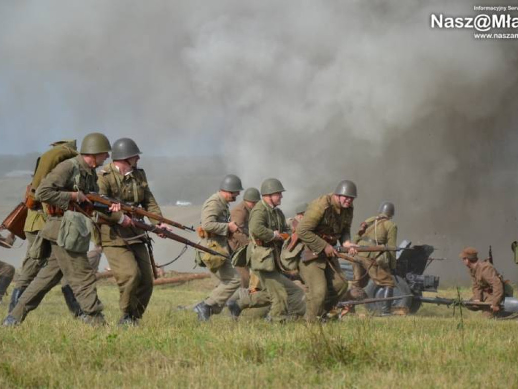 Ziemia drżała od wybuchów. Za nami 10. rekonstrukcja bitwy pod Mławą