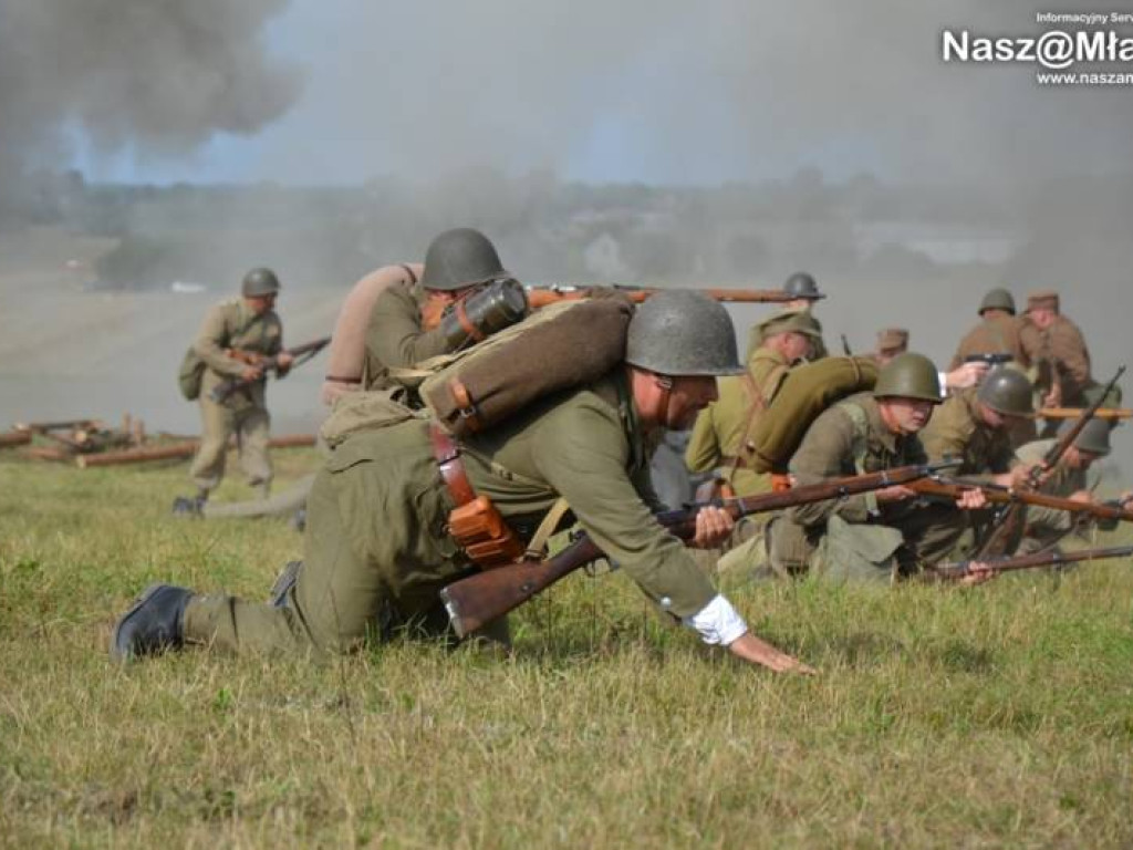 Ziemia drżała od wybuchów. Za nami 10. rekonstrukcja bitwy pod Mławą