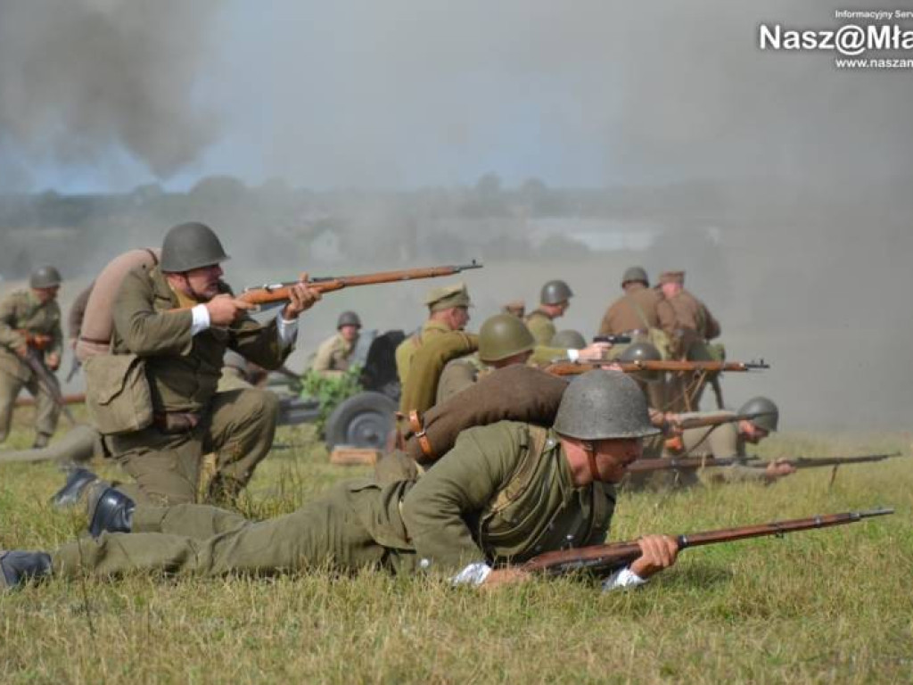 Ziemia drżała od wybuchów. Za nami 10. rekonstrukcja bitwy pod Mławą