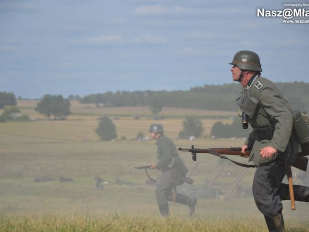 Ziemia drżała od wybuchów. Za nami 10. rekonstrukcja bitwy pod Mławą