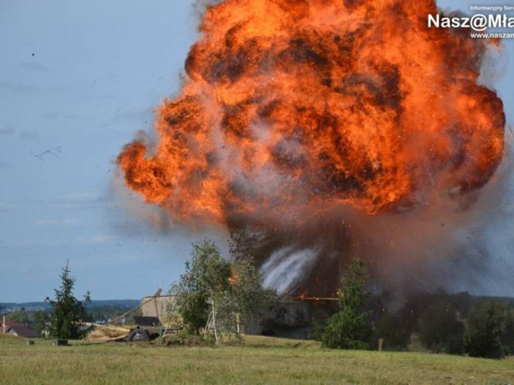 Ziemia drżała od wybuchów. Za nami 10. rekonstrukcja bitwy pod Mławą