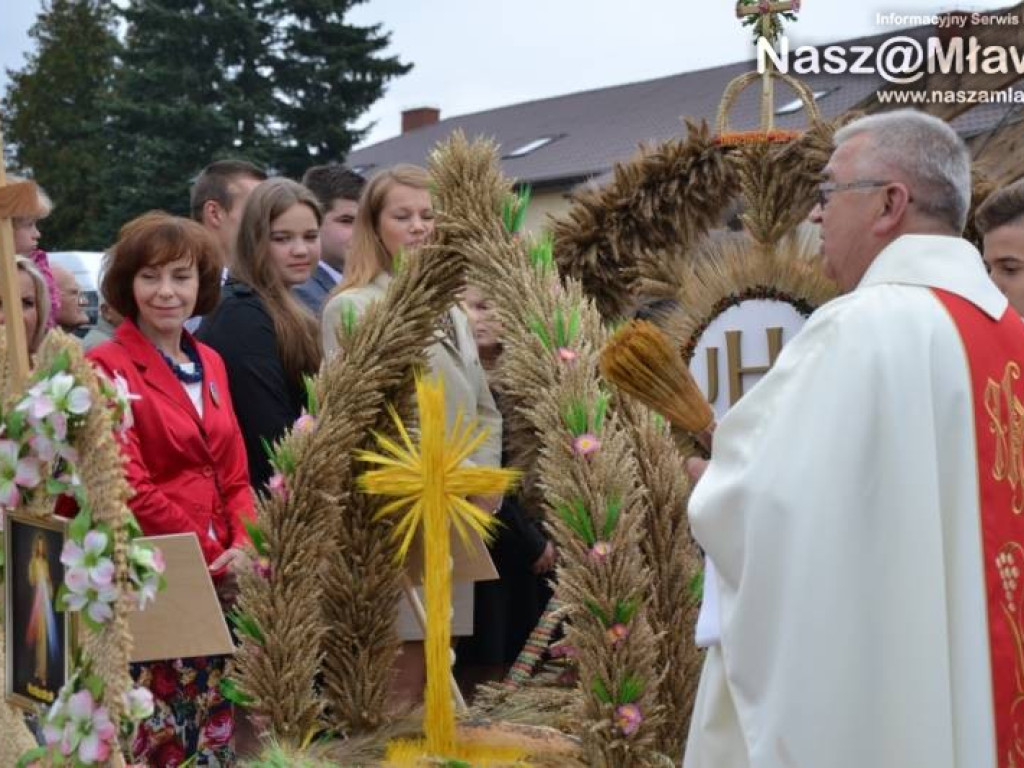 Dożynki pod mamutem. Strzegowo dziękowało za plony