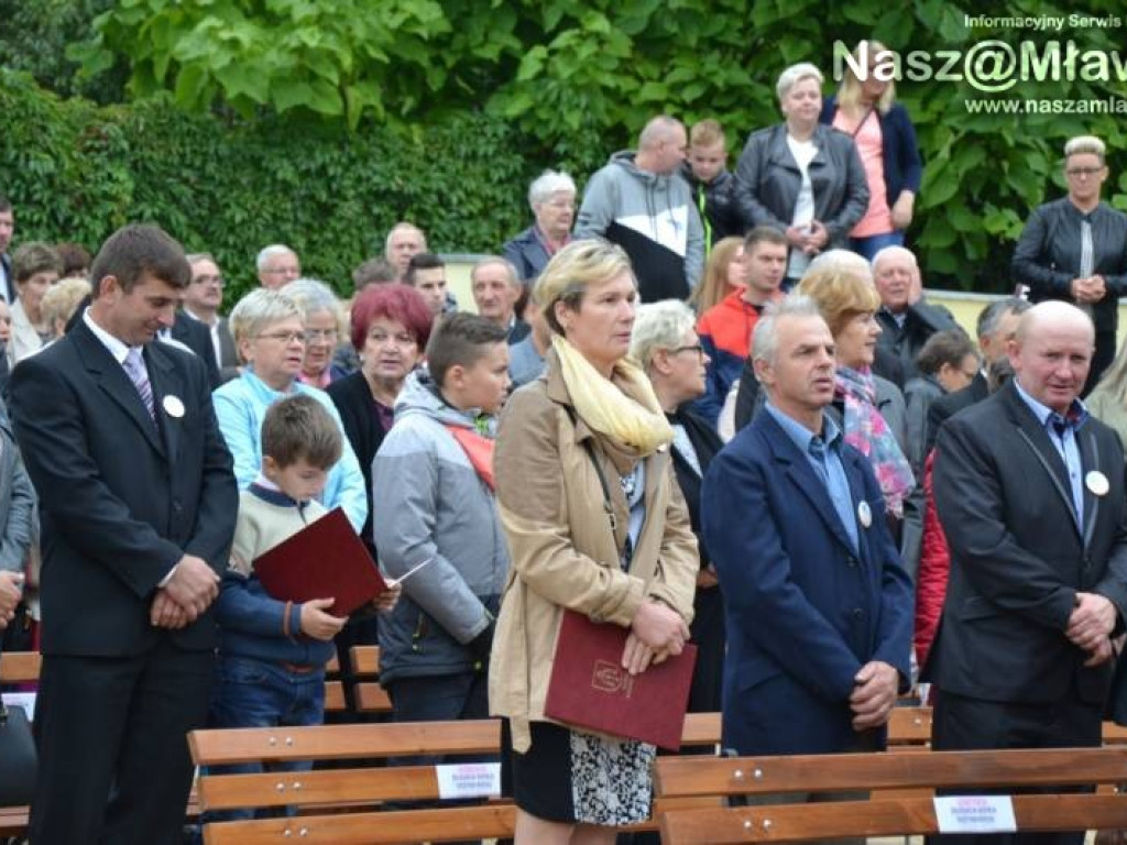 Dożynki pod mamutem. Strzegowo dziękowało za plony