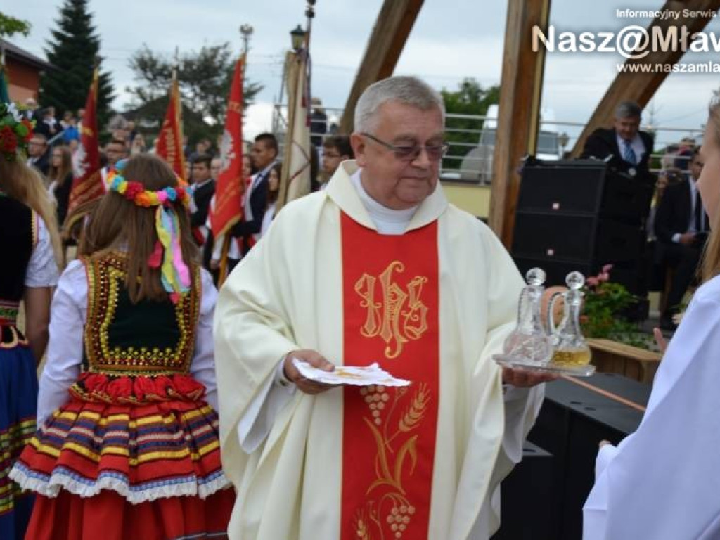 Dożynki pod mamutem. Strzegowo dziękowało za plony