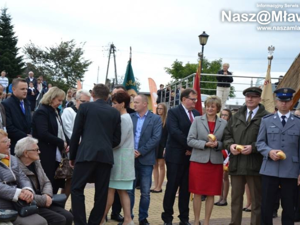 Dożynki pod mamutem. Strzegowo dziękowało za plony