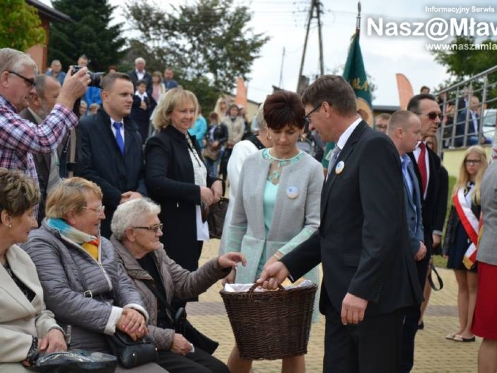 Dożynki pod mamutem. Strzegowo dziękowało za plony